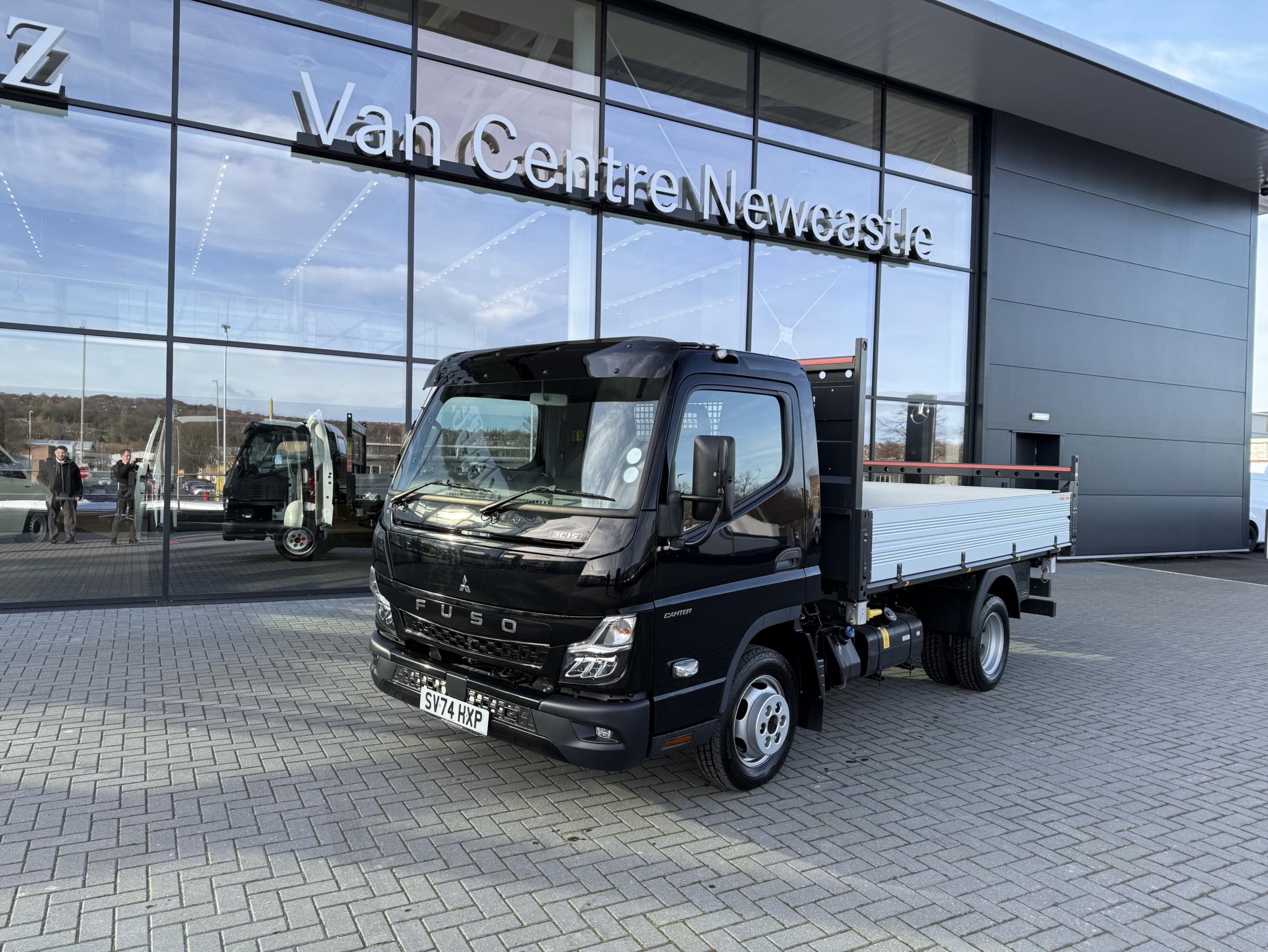 FUSO Canter 3C15 (Duonic) Black Scattolini Tipper